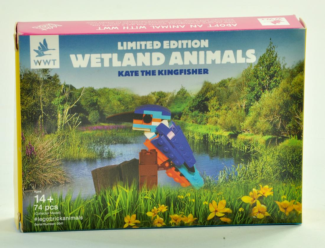 Lego Professional Certified Set. WWT Wetland Animals: Lego Professional Certified Set. WWT Wetland Animals comprising Kate the Kingfisher. Limited Issue. Unopened. Rare. Note: We are always happy to provide additional images for any lot listed in additio