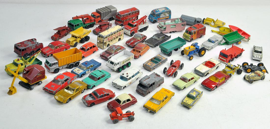 Playworn Diecast group comprising Mostly Matchbox (1 of 1)