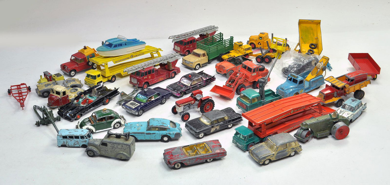 An interesting playworn diecast group comprising Corgi, (1 of 1)