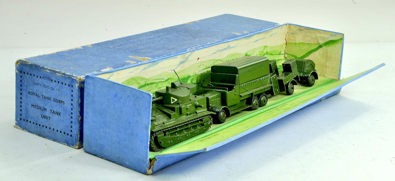 Dinky Military Royal Tanks Corps pre-war No. 151 Gift (1 of 1)