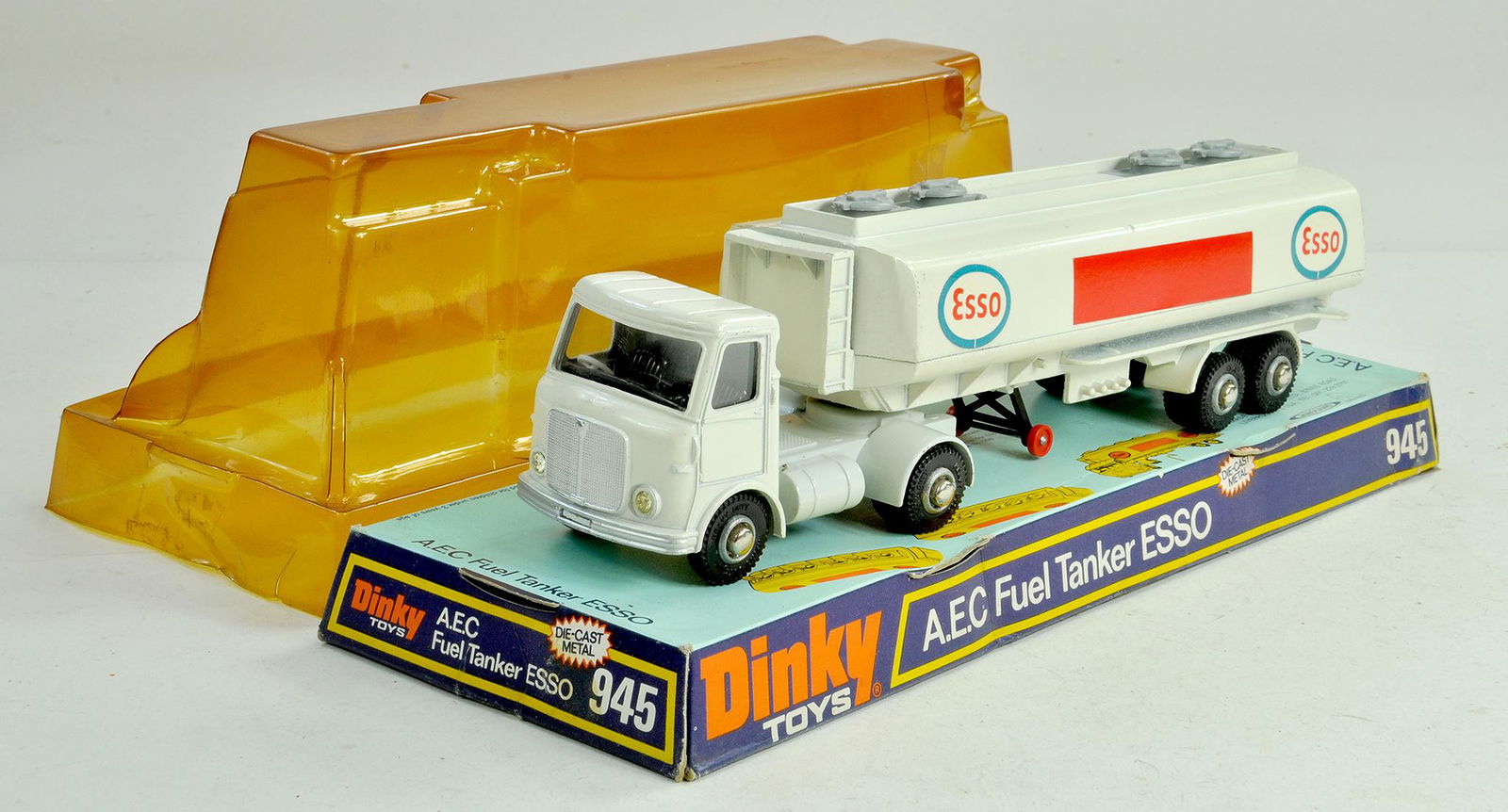 Dinky No. 945 AEC Fuel Tanker - Esso. Excellent example (1 of 1)