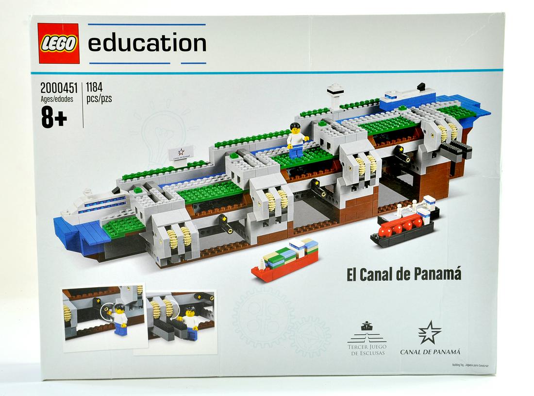 Lego Education No. 2000451 El Canal de Panama.: Lego Education No. 2000451 El Canal de Panama. Unopened. Hard to find. Note: We are always happy to provide additional images for any lot listed in addition to enhanced condition reports. Please email