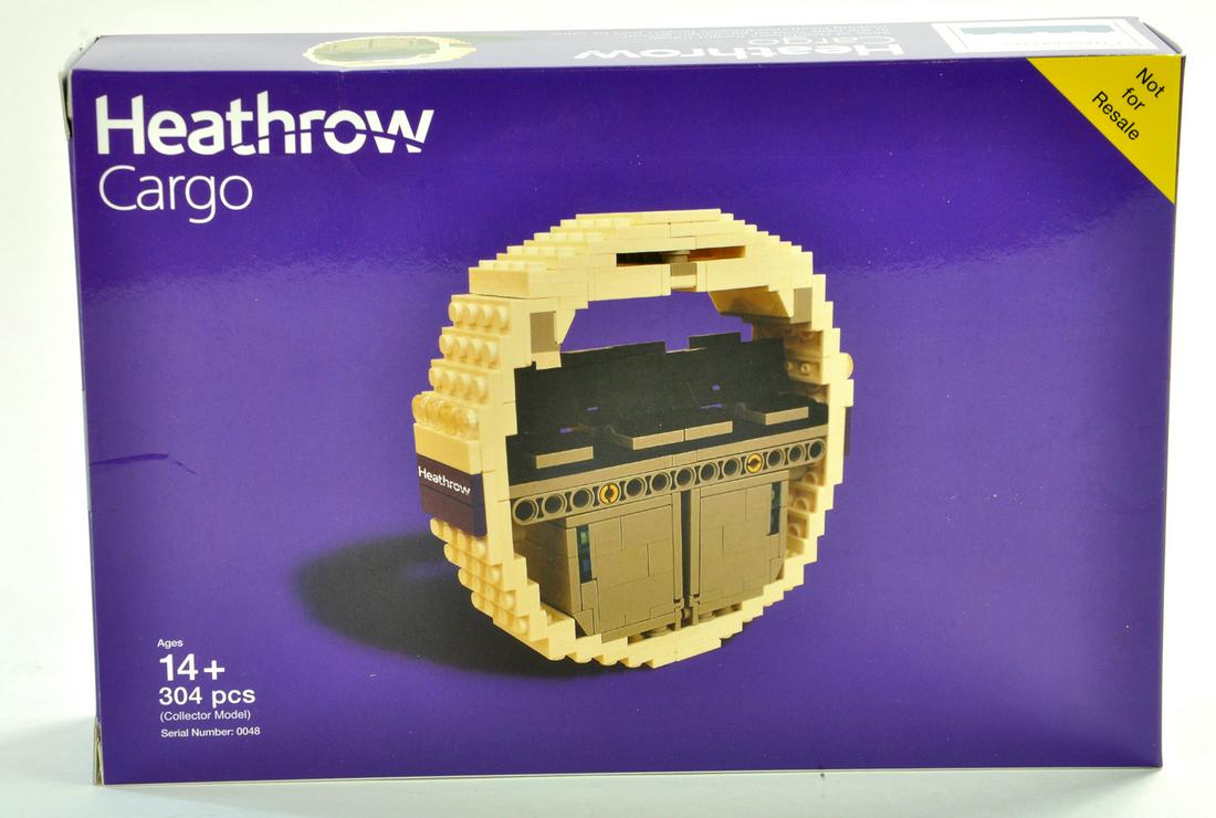 Lego Professional Certified Set for Heathrow Cargo.: Lego Professional Certified Set for Heathrow Cargo. Limited Issue. Unopened. Rare. Note: We are always happy to provide additional images for any lot listed in addition to enhanced condition reports.