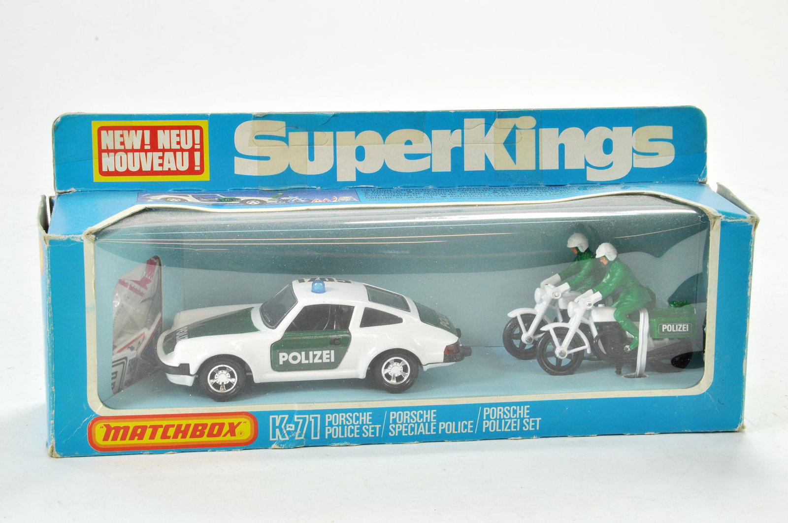Matchbox Superkings No. K71 Porsche Police Set for (1 of 1)