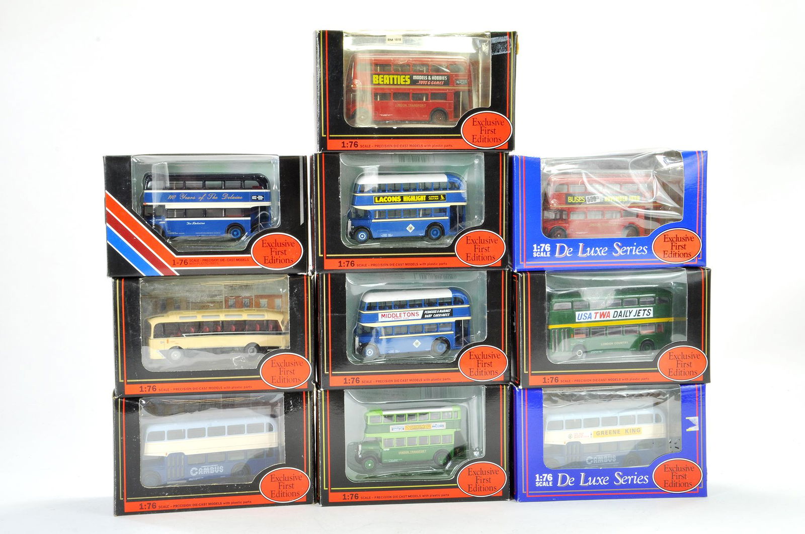 Ten Boxed EFE 1/76 Bus Issues in various liveries and (1 of 1)