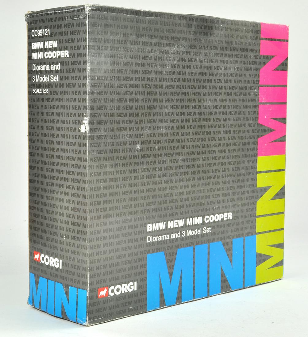 Corgi No. CC99121 BMW New Mini Cooper Diorama and 3 (1 of 1)