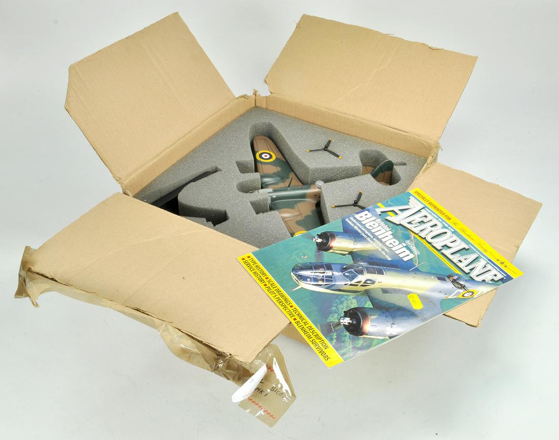 Hard to Find Resin Bristol Blenheim Military Aircraft,: Hard to Find Resin Bristol Blenheim Military Aircraft, excellent with original box.
