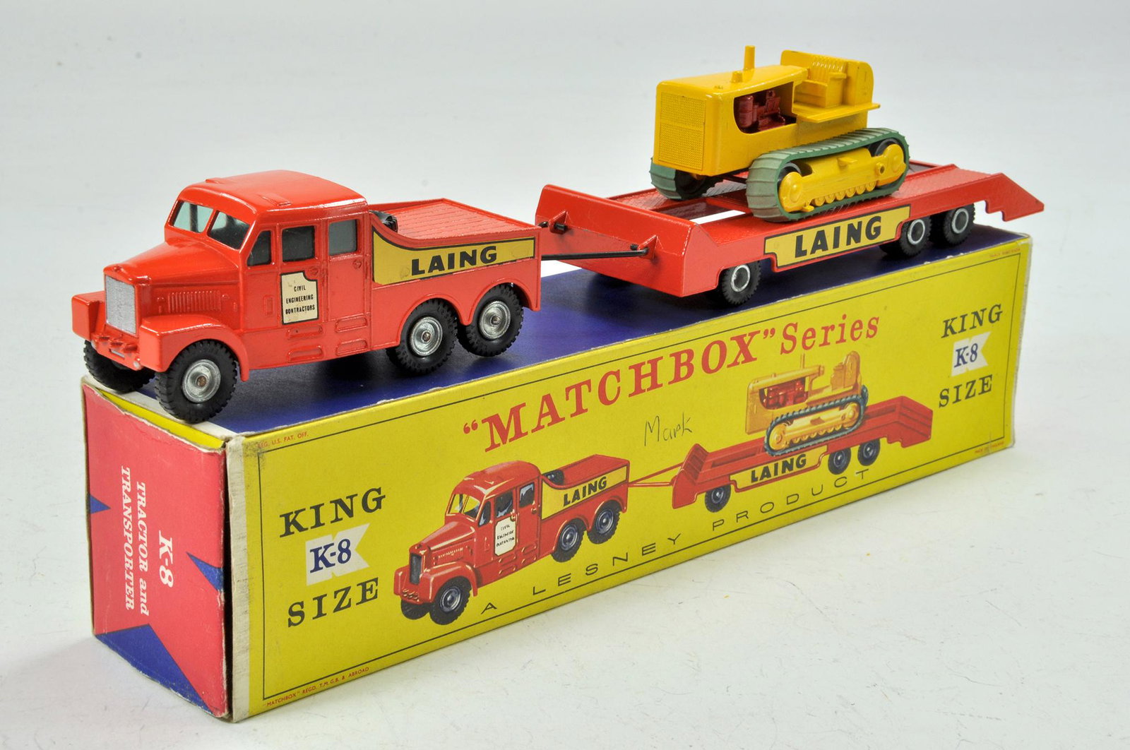 Matchbox Kingsize No. K8 Prime Mover Tractor and (1 of 2)