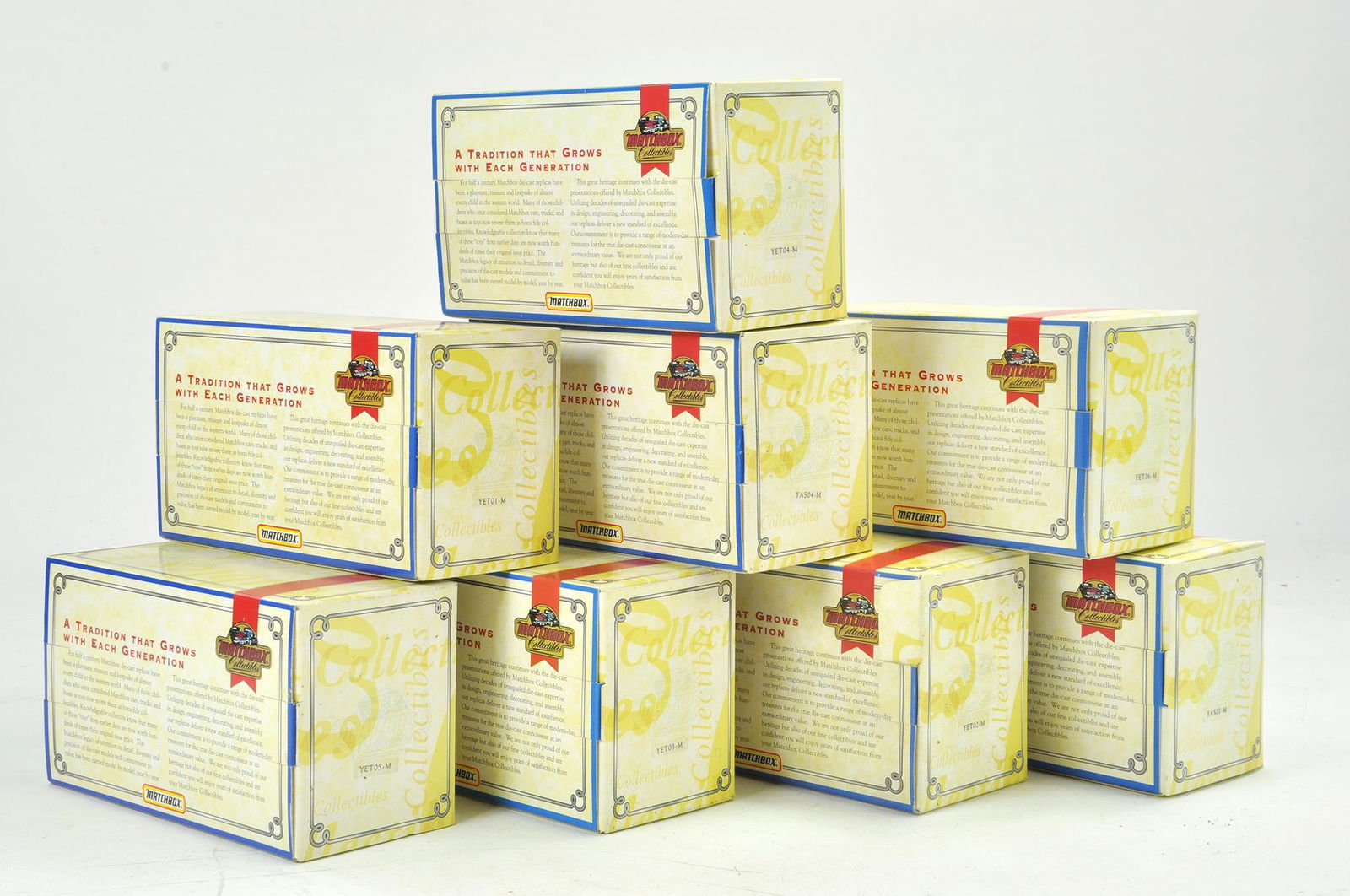 A group of 8 x Matchbox Models of Yesteryear listed as: A group of 8 x Matchbox Models of Yesteryear listed as shown. Excellent.