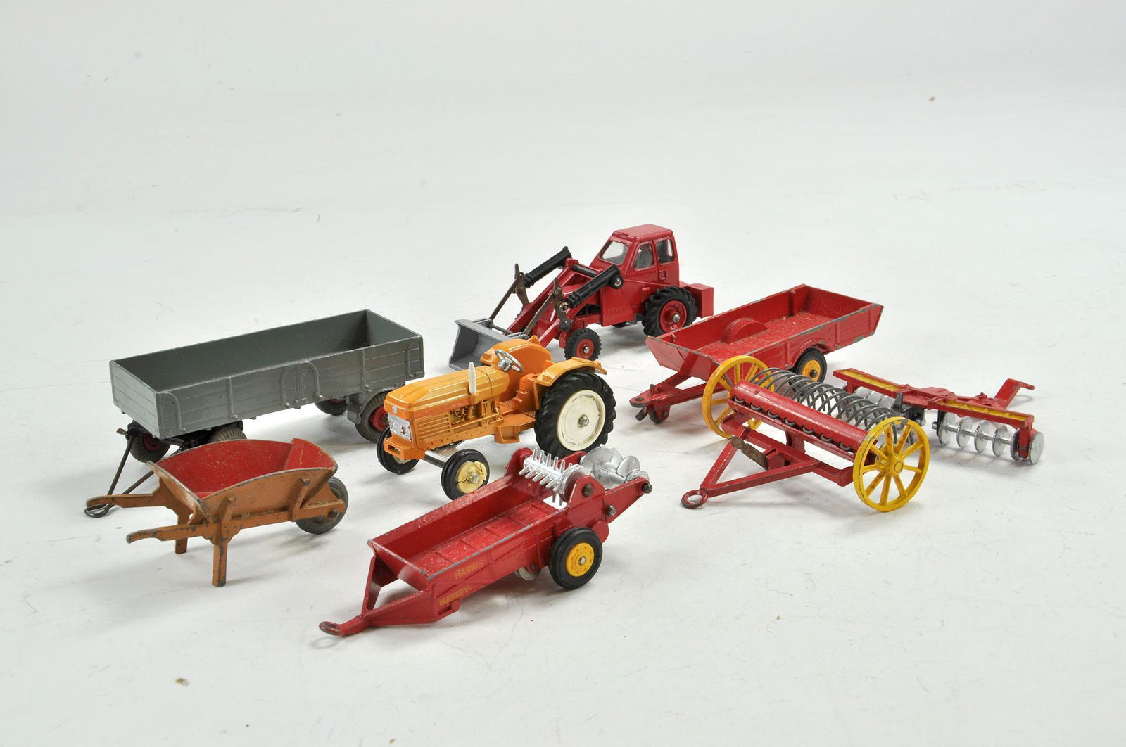 An assortment of various farm items including Dinky (1 of 1)