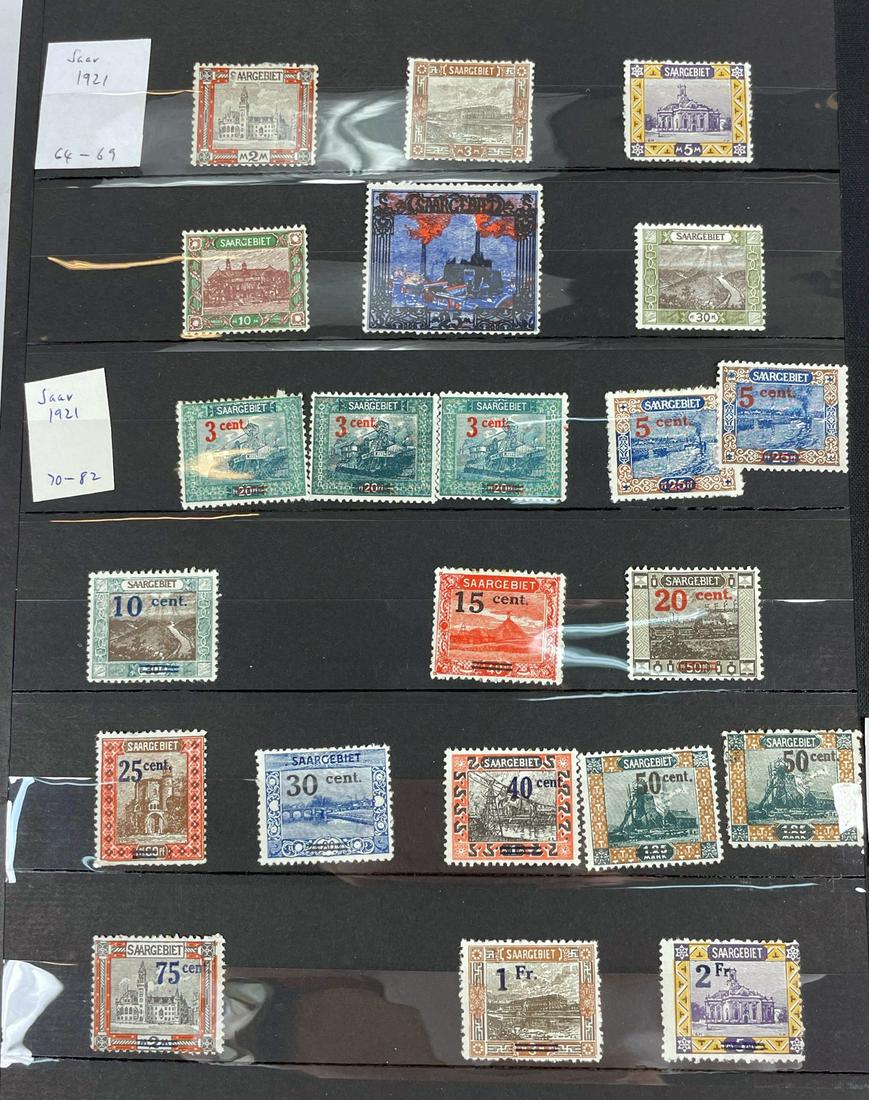 Stamps German 1921 Saar Region - Michel Listing 64 to (1 of 20)