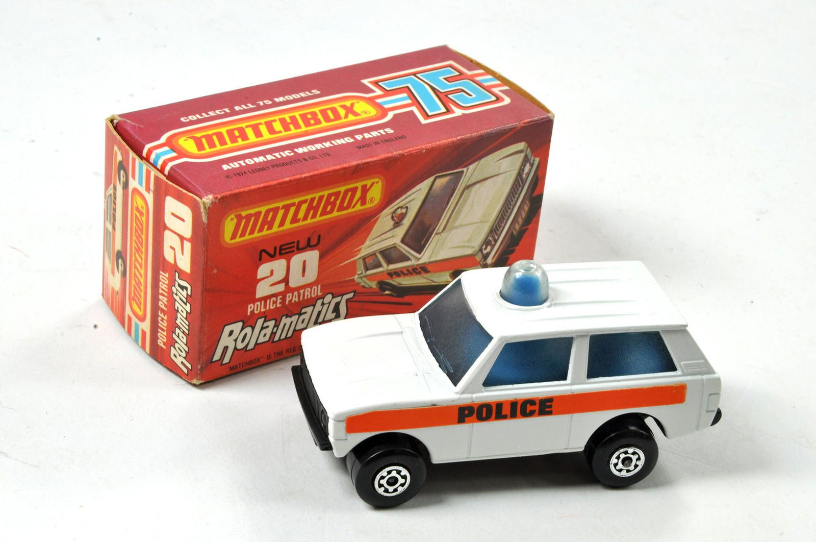 Matchbox Superfast No. 20B Range Rover Police Patrol. (1 of 3)