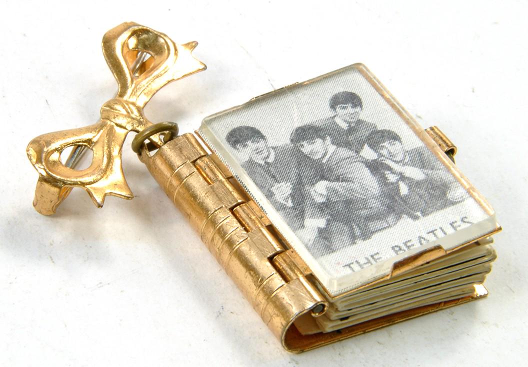 Beatles Photo Album Brooch From 1960 s