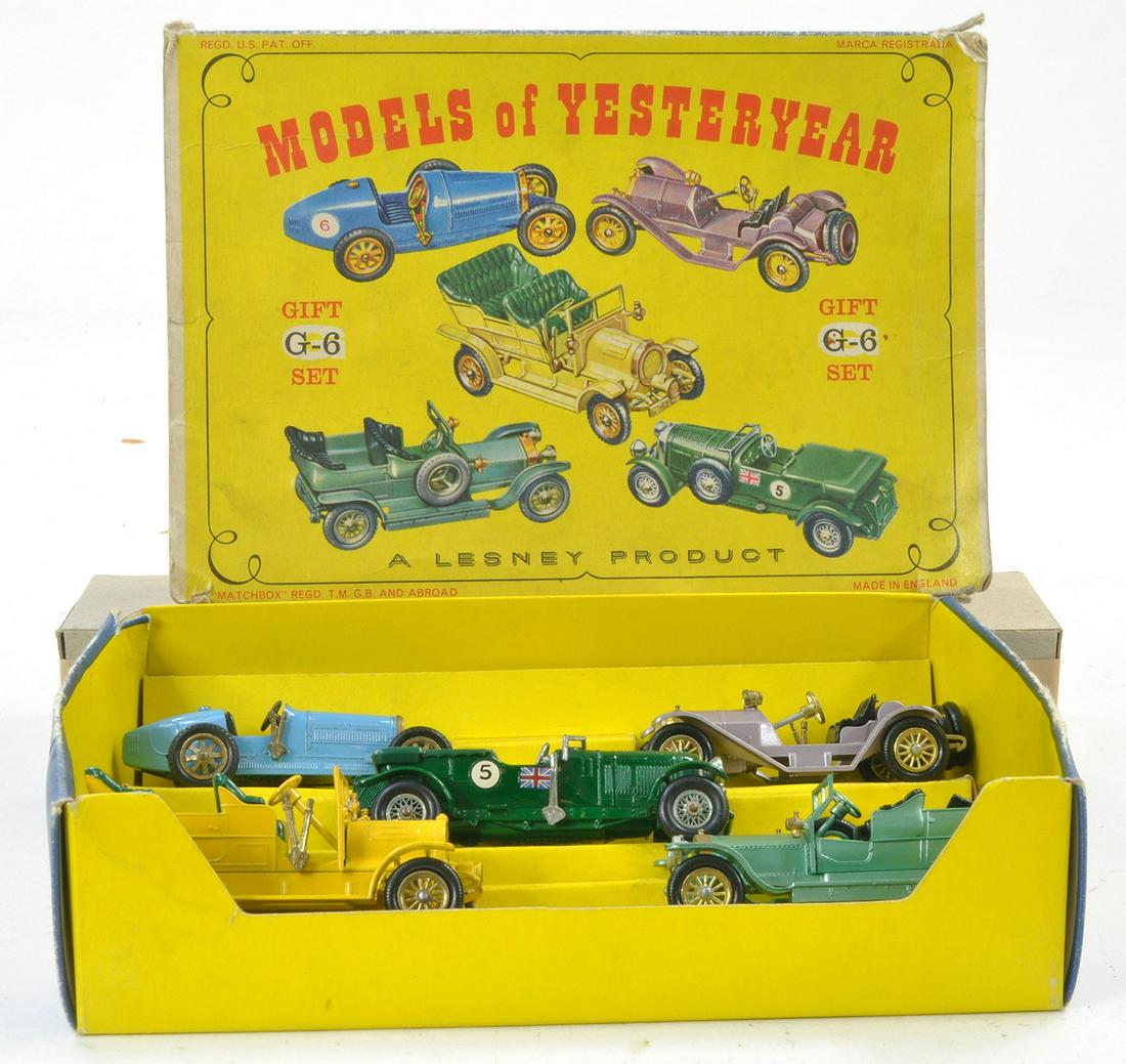 Matchbox Models of Yesteryear G6 Gift Set containing five models including Bentley. Generally (1 of 1)