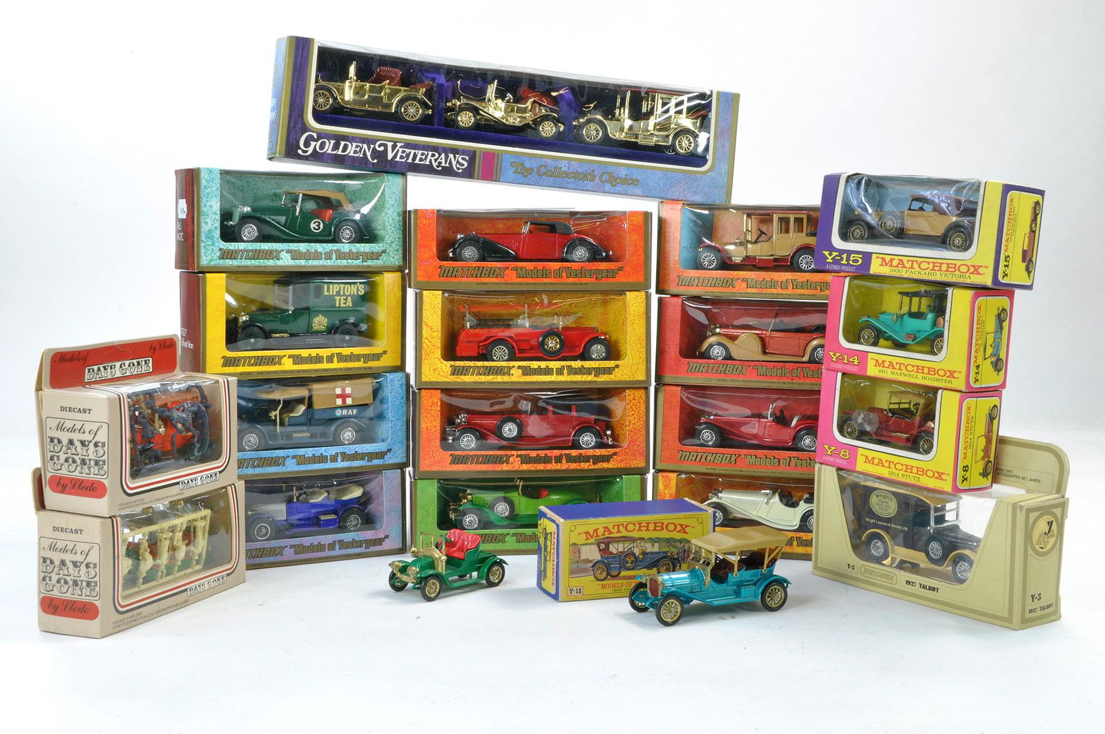Matchbox Models of Yesteryear group of various promotional issues from different series. Generally: Matchbox Models of Yesteryear group of various promotional issues from different series. Generally excellent in good to excellent boxes.