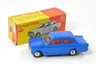 Dinky No. 136 Vauxhall Viva. Metallic blue body, red interior. Excellent, no obvious sign of wear in