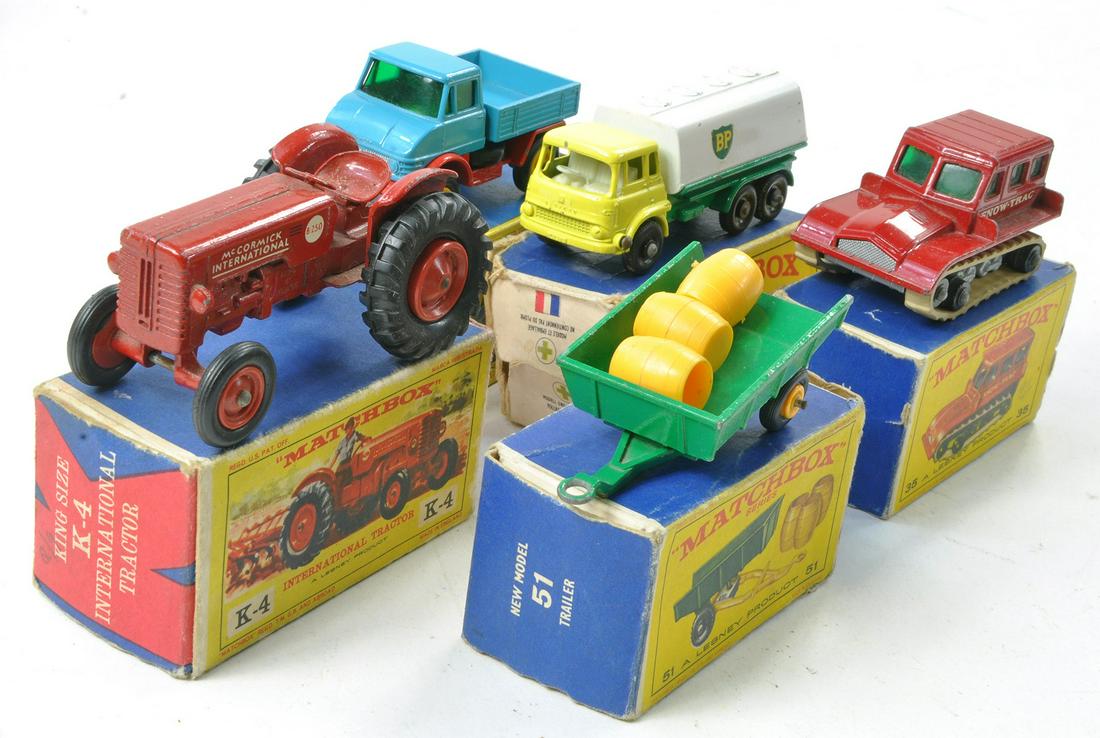 Matchbox Regular Wheels group of four comprising No. 49, 51, 35 and 25 plus Kingsize K4. Good to (1 of 1)
