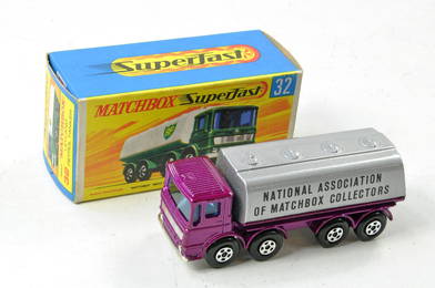 Matchbox Superfast No. 32a Leyland Tanker National Association Matchbox Collectors Special Edition.