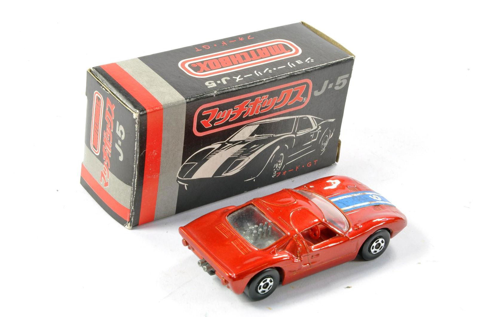 Matchbox Superfast No. 41 Ford GT40. Bronze with red interior. Graphite / Charcoal Base with wide: Matchbox Superfast No. 41 Ford GT40. Bronze with red interior. Graphite / Charcoal Base with wide wheels. Generally very good spoilt by minor glue residue on decal in harder to find and excellent J Ty