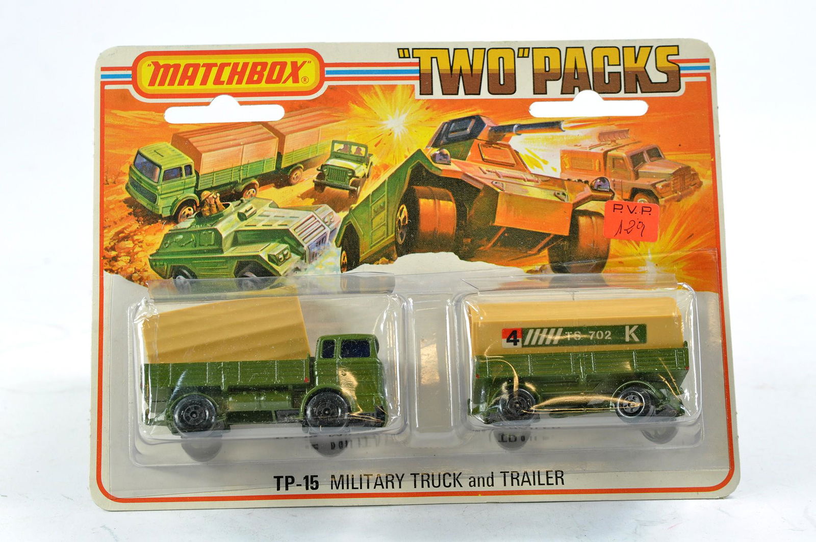 Matchbox Superfast Twin Pack comprising No. TP-15 containing No. 1a Mercedes LP Covered Truck & No. (1 of 1)