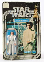 Kenner Star Wars Original Carded Figure comprising Princess Leia Organa. Factory sealed. Some