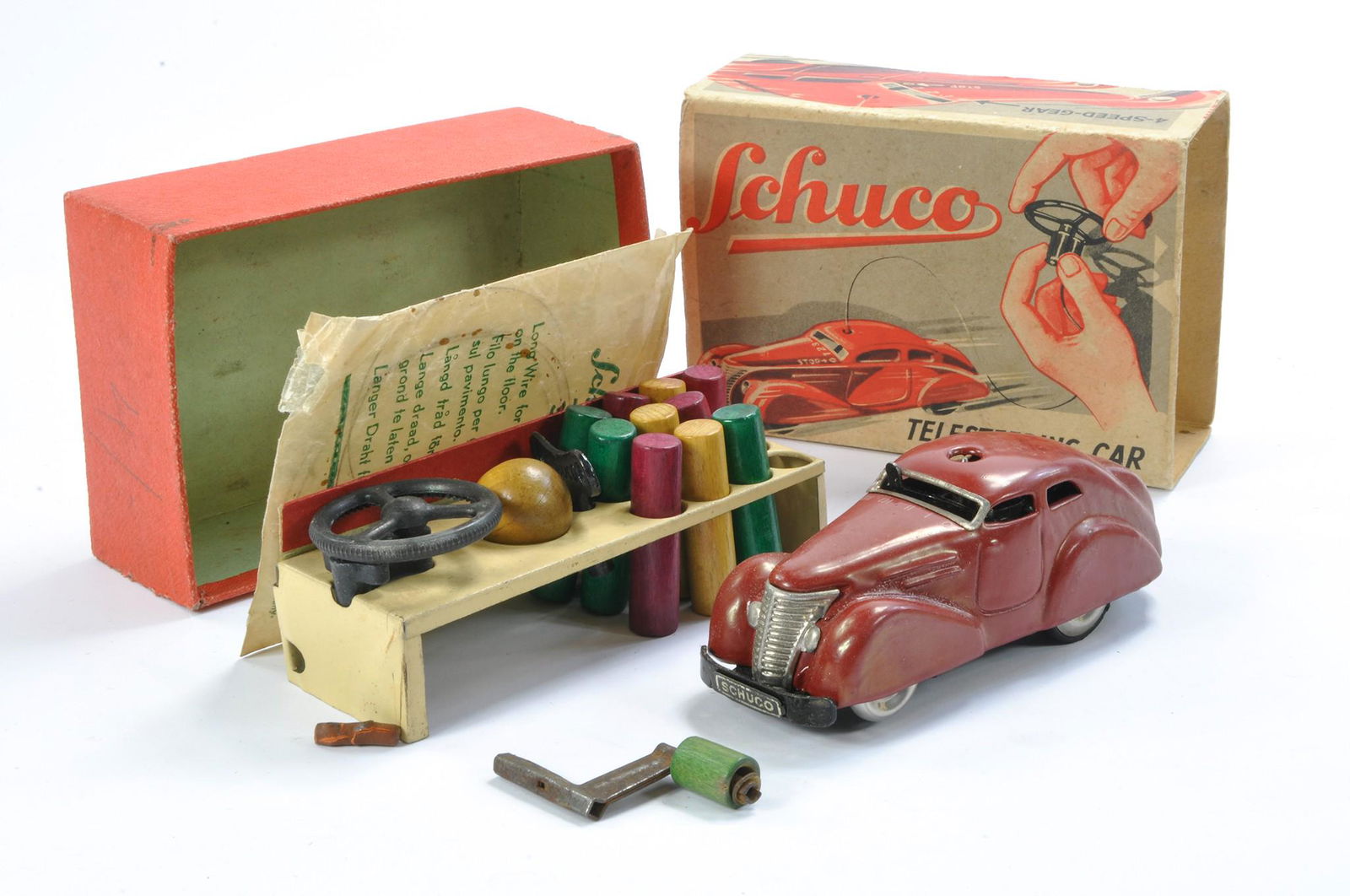 Auction Schuco 3000 Car Schuco 3000 Telesteering Mechanical Mostly