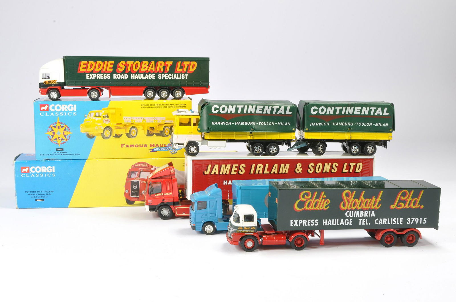 A group of commercial Diecast Vehicles including mostly Corgi plus Matchbox Vintage Issue. Generally (1 of 1)