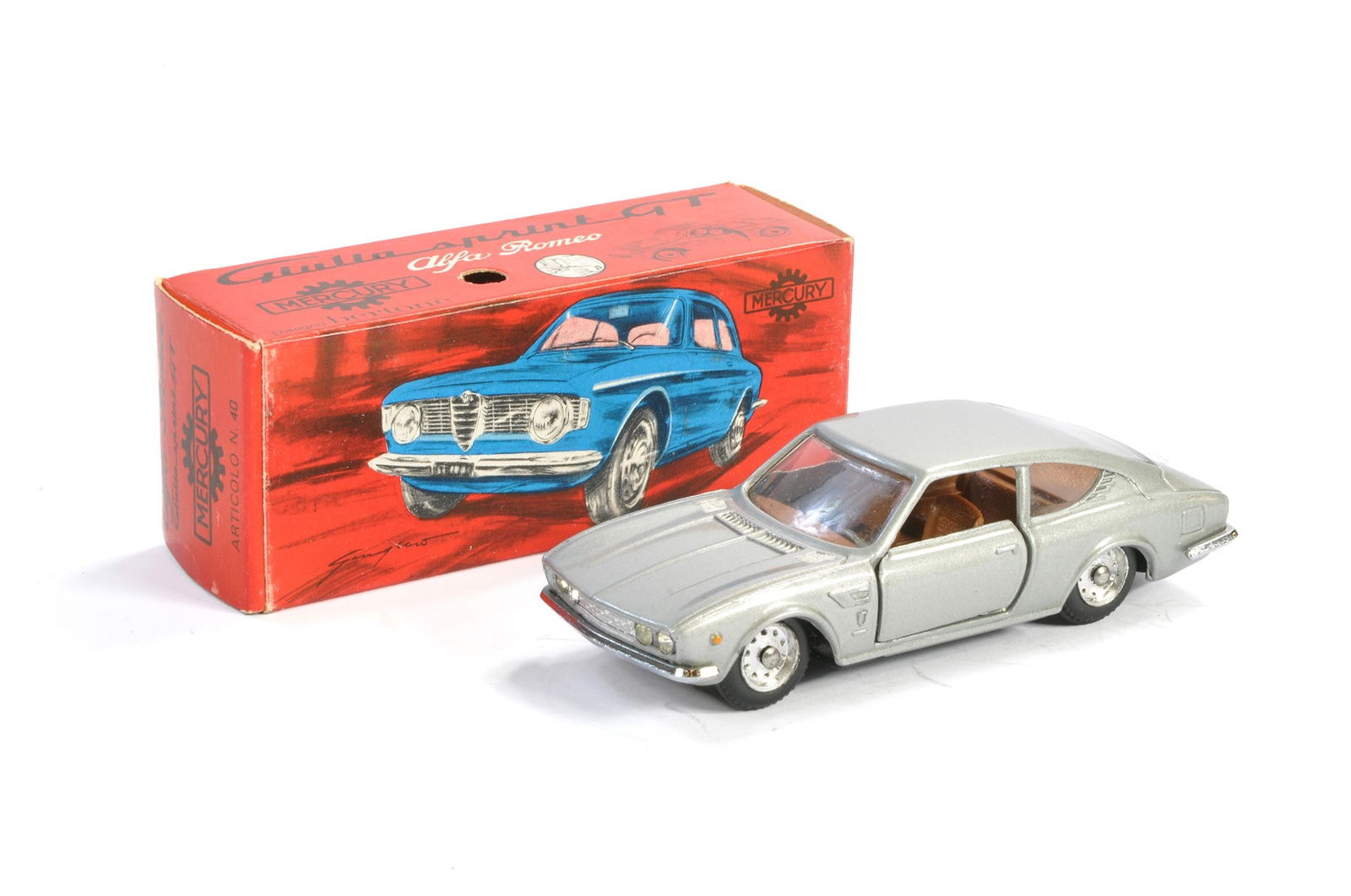 Mercury No. 40 Alfa Romeo. Silver. Generally excellent, little sign of wear in excellent original (1 of 1)