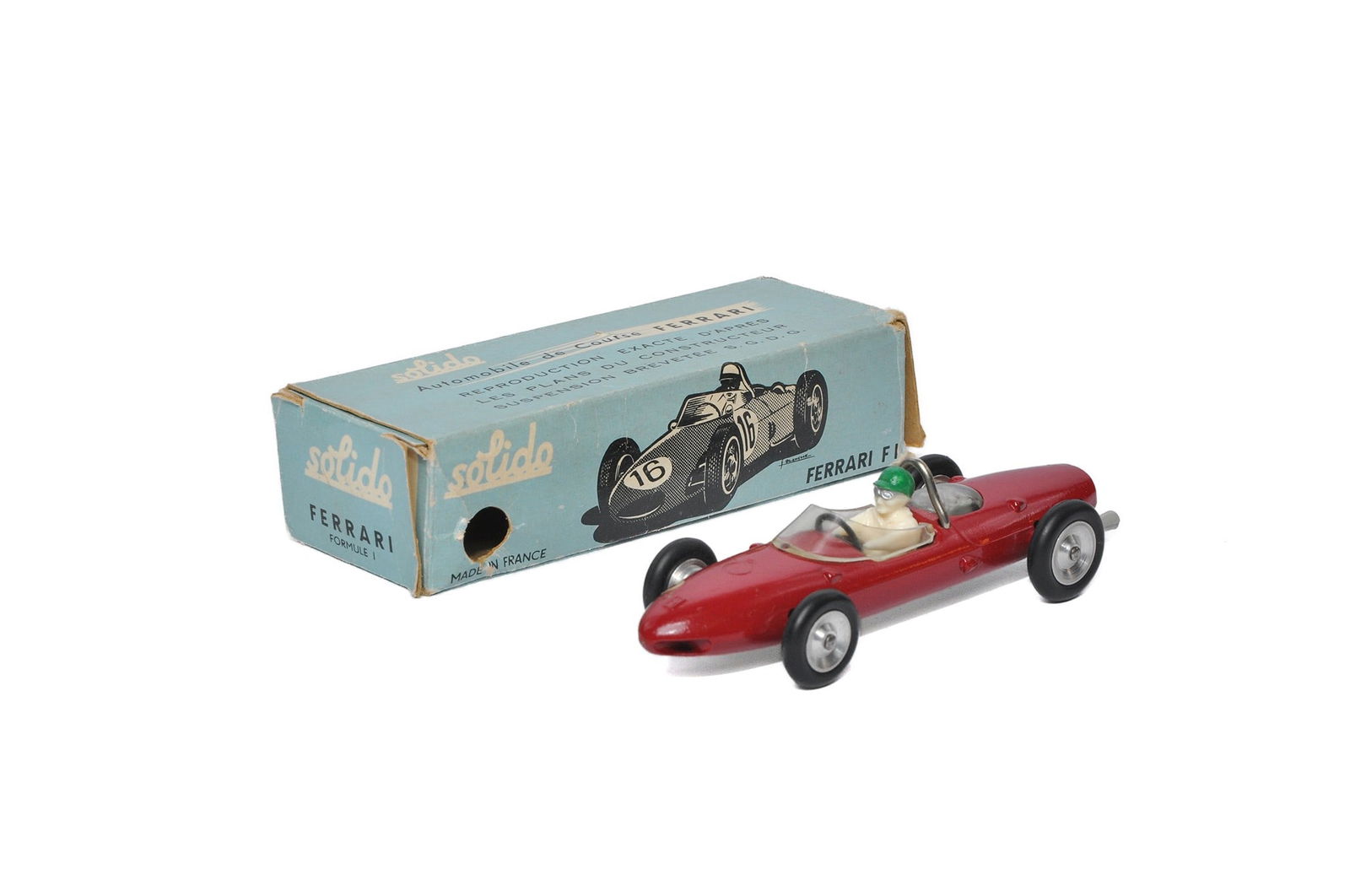 Solido Racing Car issue comprising Ferrari F1. Generally excellent with little sign of age related (1 of 1)