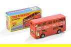 Matchbox Superfast No. 17a Londoner Bus in the livery of Scotch Whiskies. Hard to find. Appears