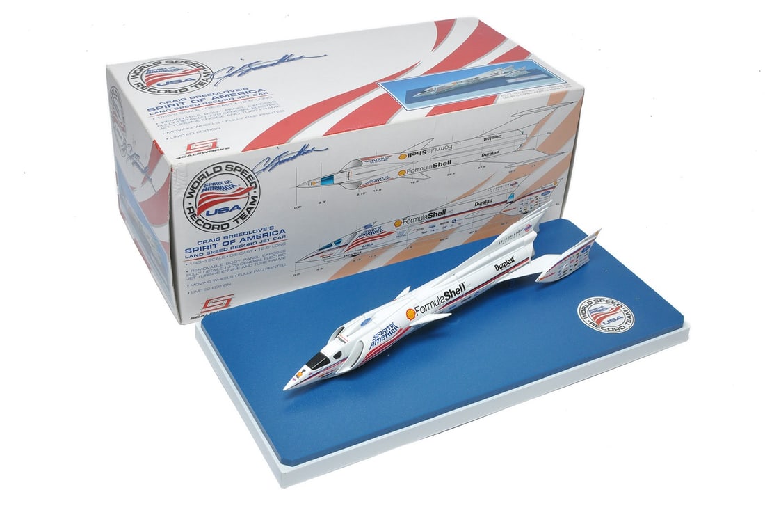 Scaleworks 1/43 Land Speed Record Car 'spirit Of America