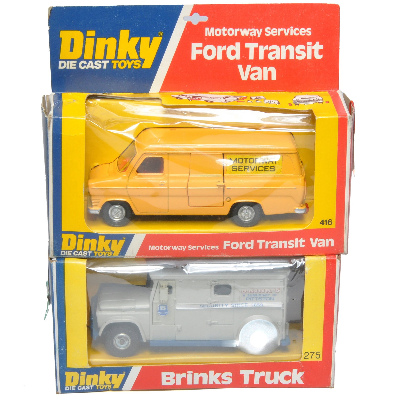 Dinky Toys Ford Transit Police Van (Gebraucht) in Jona für CHF 15 - mit