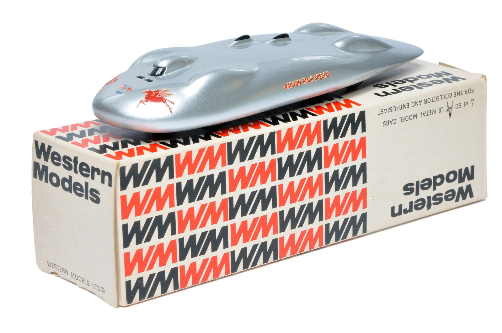 Western Models 1/43 land speed record car comprising John Cobb's 1939 Railton. Displays very good to (1 of 1)