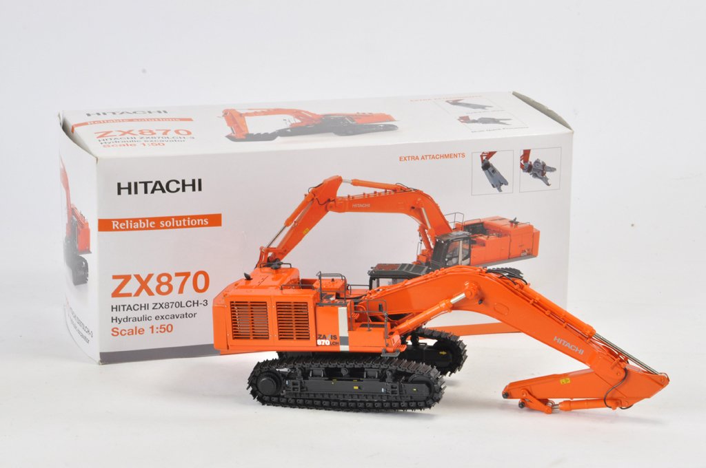 Hitachi ZX870 Excavator with 3 Attachments (Kibag) by WSI