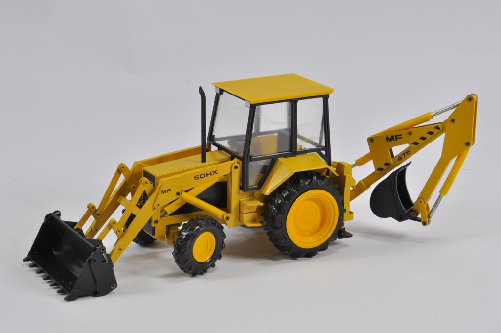 Conrad No. 2953 Massey Ferguson 60HX Backhoe Loader.: Conrad No. 2953 Massey Ferguson 60HX Backhoe Loader. Near Mint.