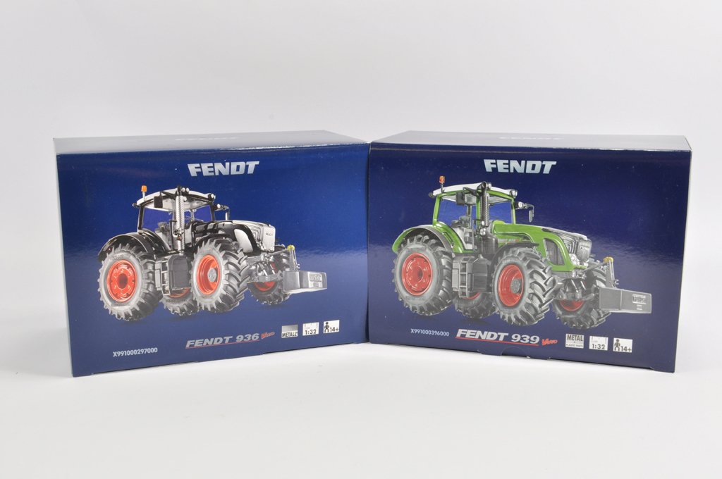 Rare Wiking 1/32 Fendt 936 Black Beauty Tractor Plus