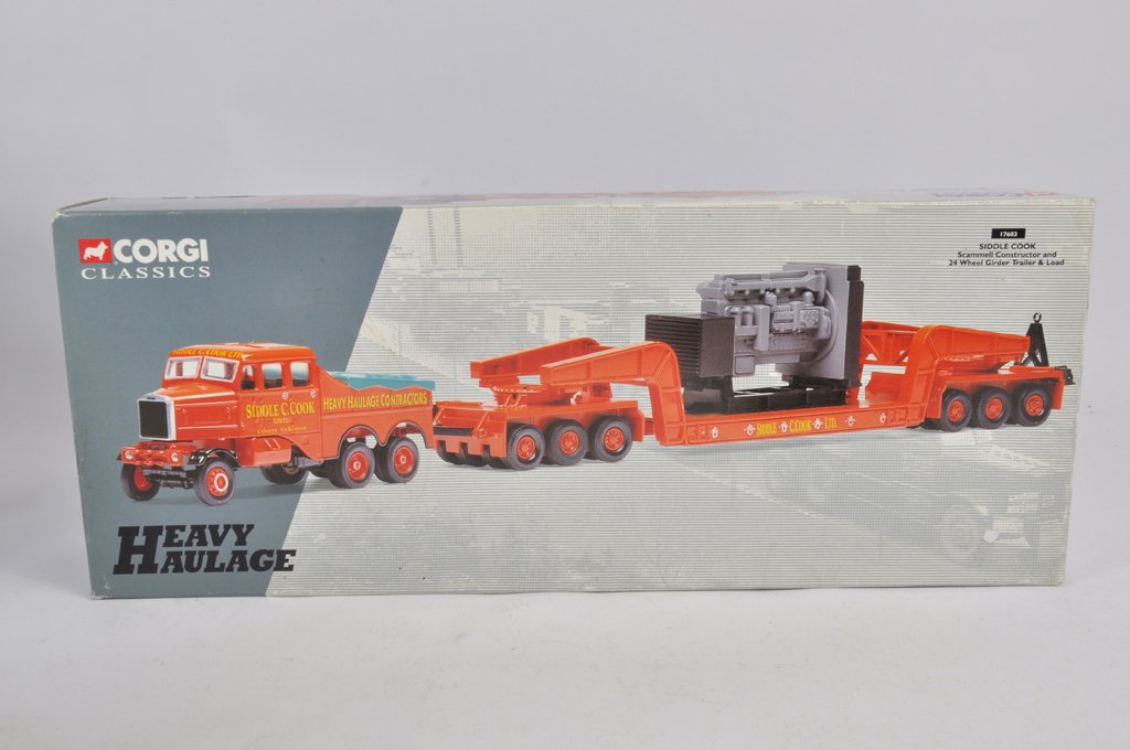 Corgi 1/50 Heavy Haulage Diecast Truck Set. Siddle (1 of 1)