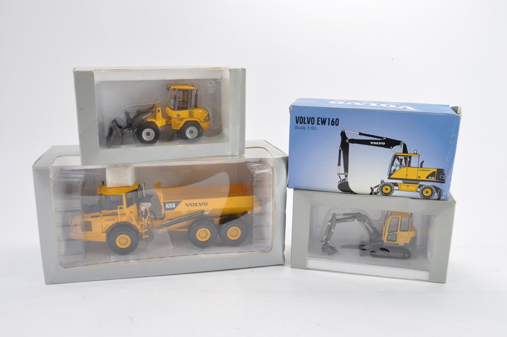 Volvo 1:50 scale EC45 Mini Excavator, L35B Mini Wheel (1 of 1)