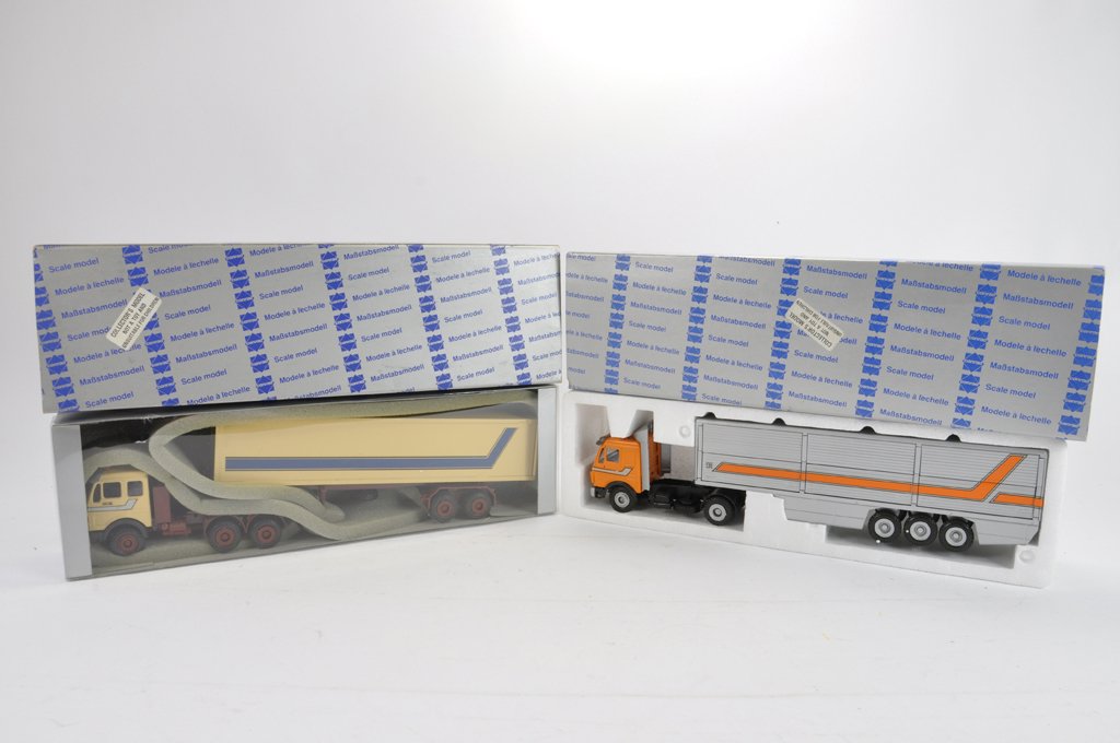 Conrad 1:50 scale Volvo F12 6x4 with Silo Trailer plus (1 of 1)