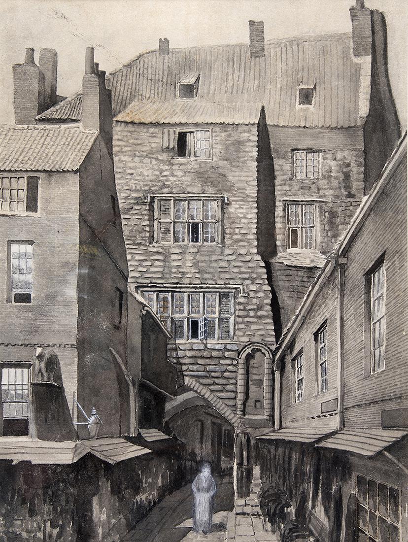 ANONIMO DEGLI INIZI DEL XX SECOLO - English village (1 of 1)