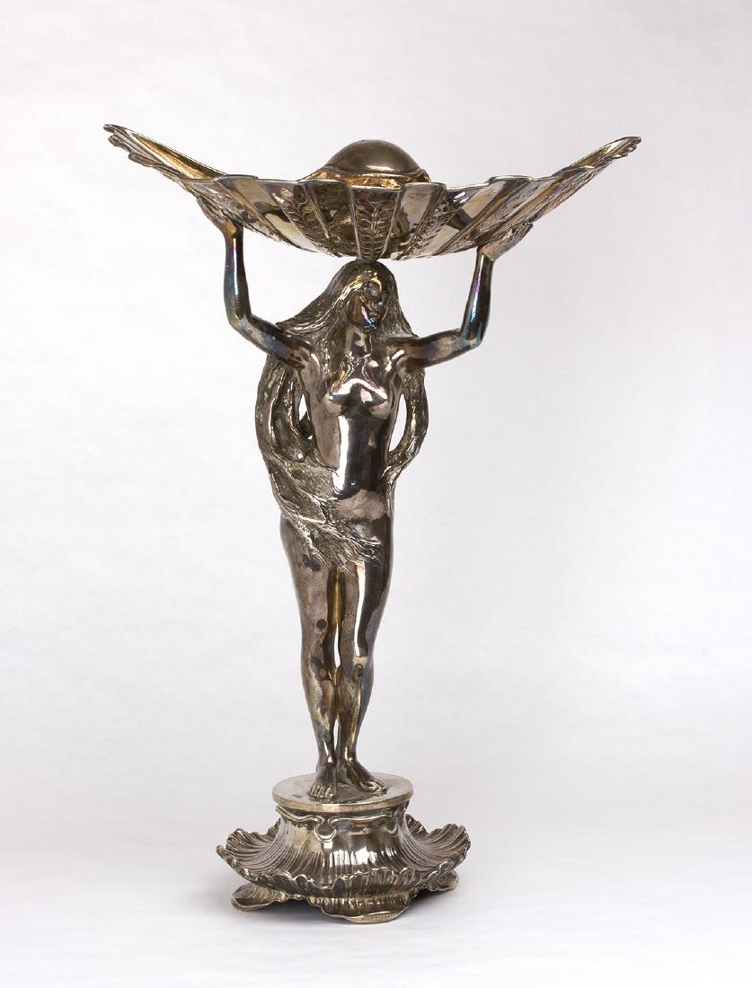 A STERLING SILVER (925â€°) FEMALE FIGURE - ELKINGTON & (1 of 4)