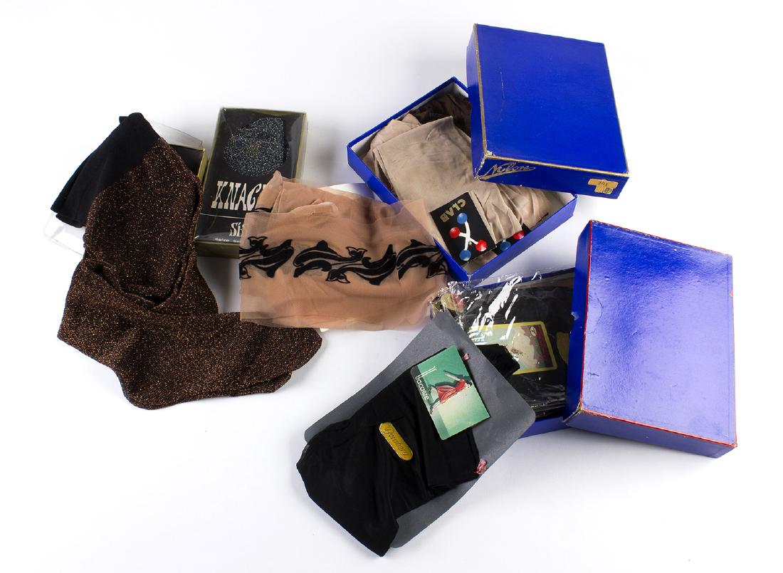 LOT OF VINTAGE STOCKINGS (1 of 1)