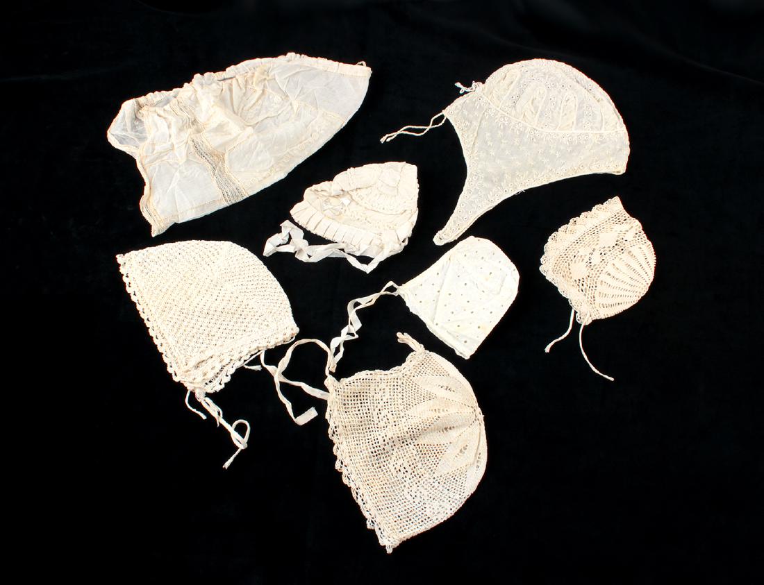 VINTAGE BABY & CHILD'S BONNETS & ACCESSORIES (1 of 2)