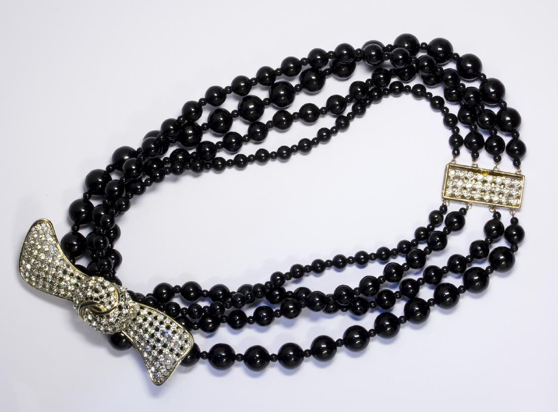 VINTAGE VALENTINO NIGHT NECKLACE (1 of 1)