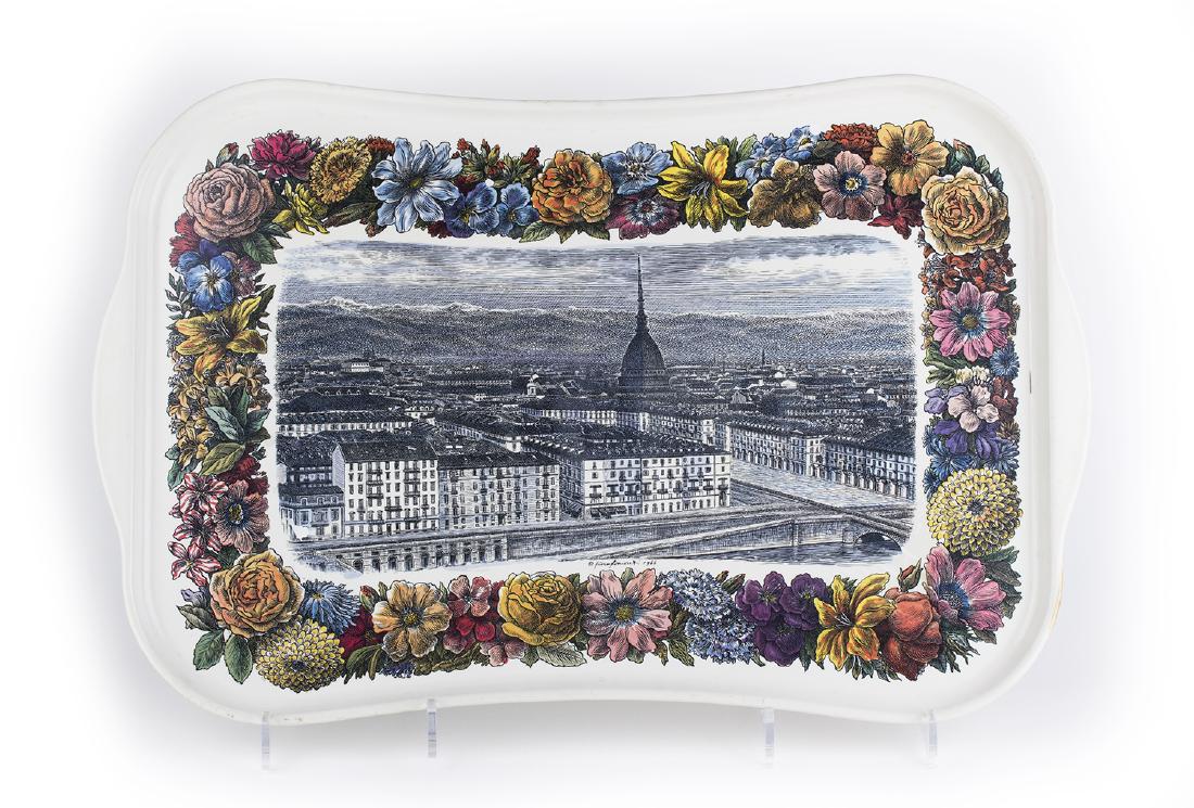PIERO FORNASETTI - Tray with foldable support, 1966 (1 of 1)