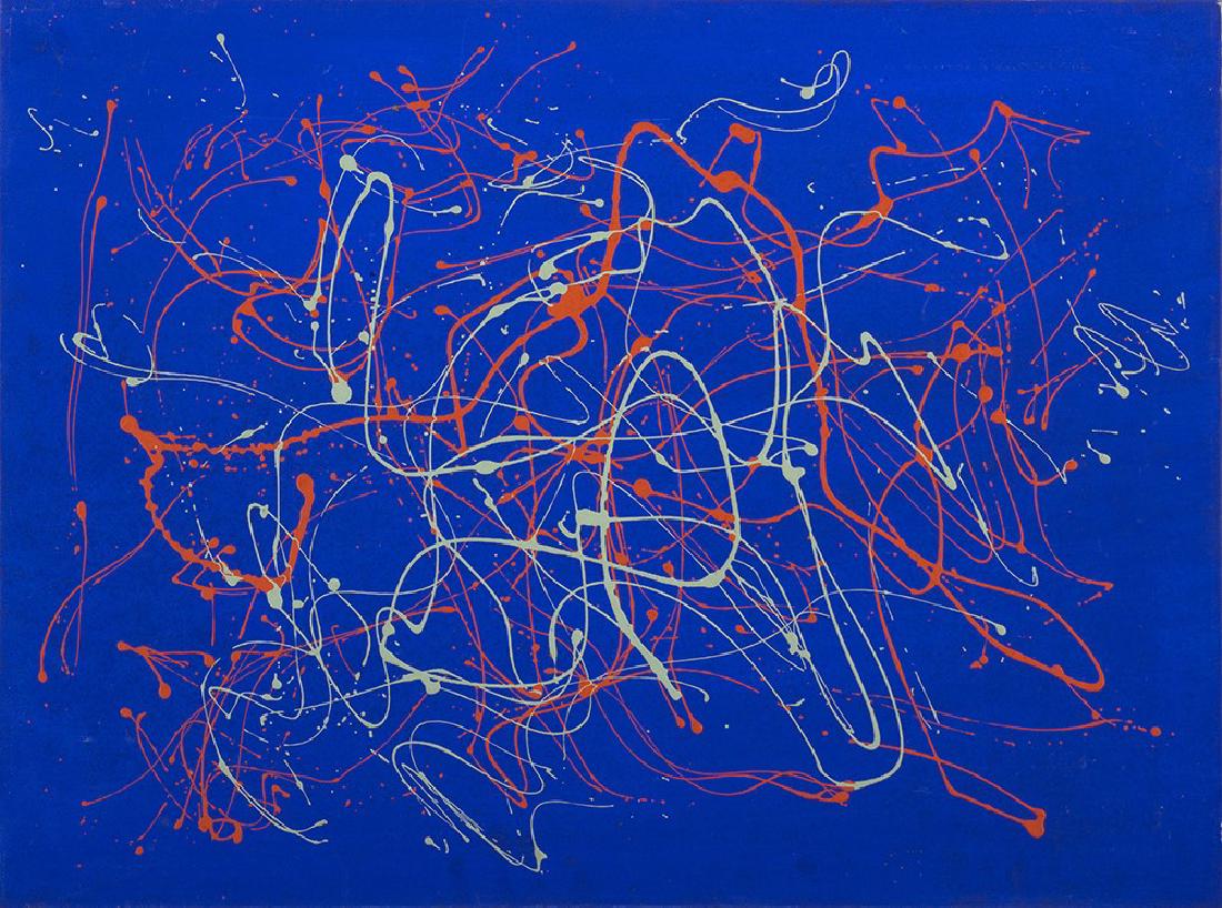 GIULIO TURCATO - Itineraries: GIULIO TURCATO Mantova 1912 â€“ Roma 1995 Itineraries Oil on canvas, 60 x 80 cm On the back signed and archive no.: Turcato