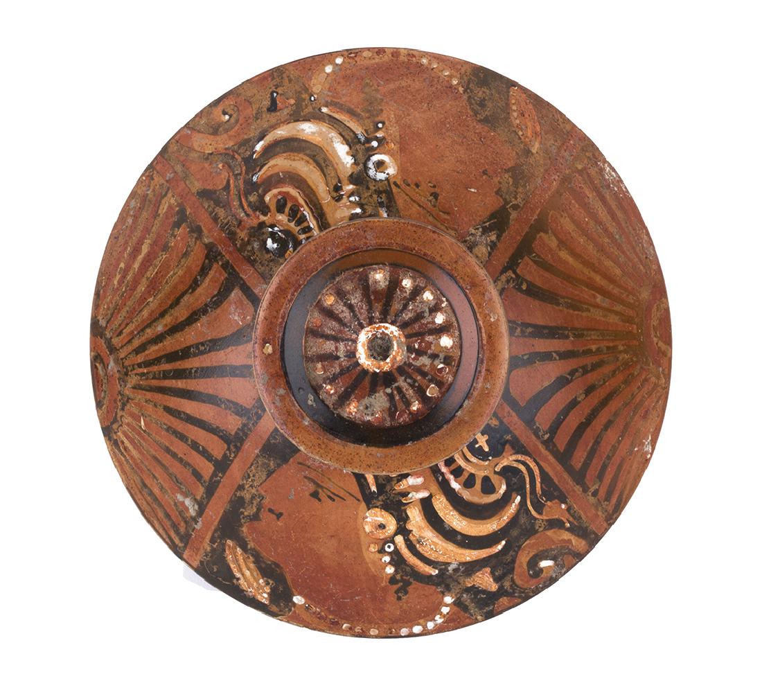 COPERCHIO DI LEKANIS APULA A FIGURE ROSSE Fine del IV (1 of 2)