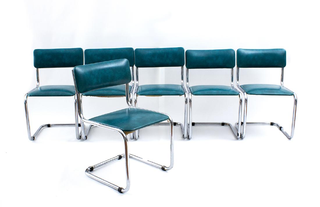 Six chairs B32 model Ed. Thonet, 1960 (1 of 1)