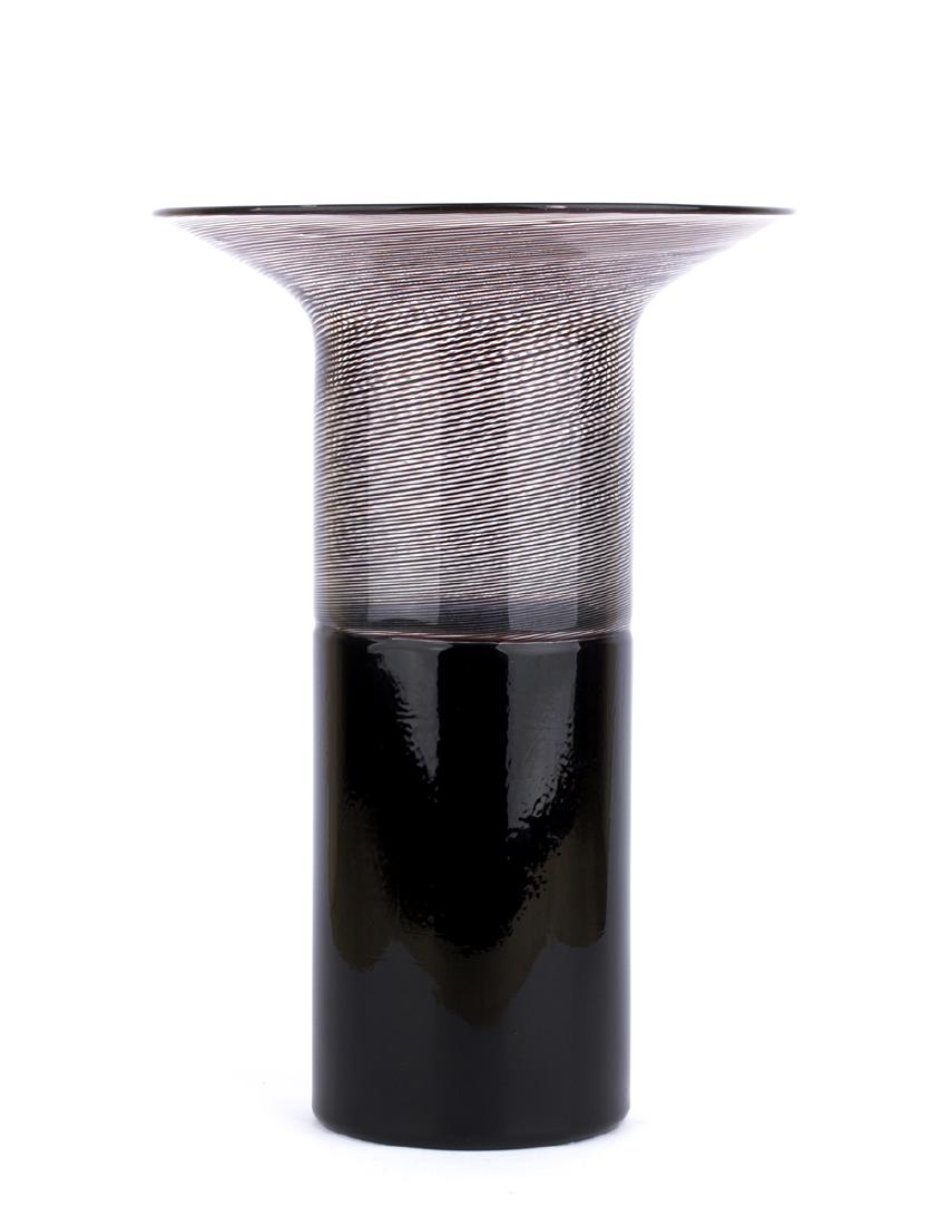 Mushroom type vase with abstract decoration (1 of 2)