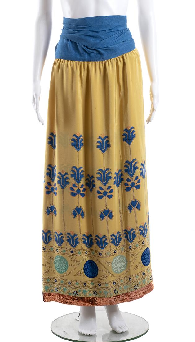 LANVIN COUTURE  LONG SKIRT Late 60s (1 of 4)